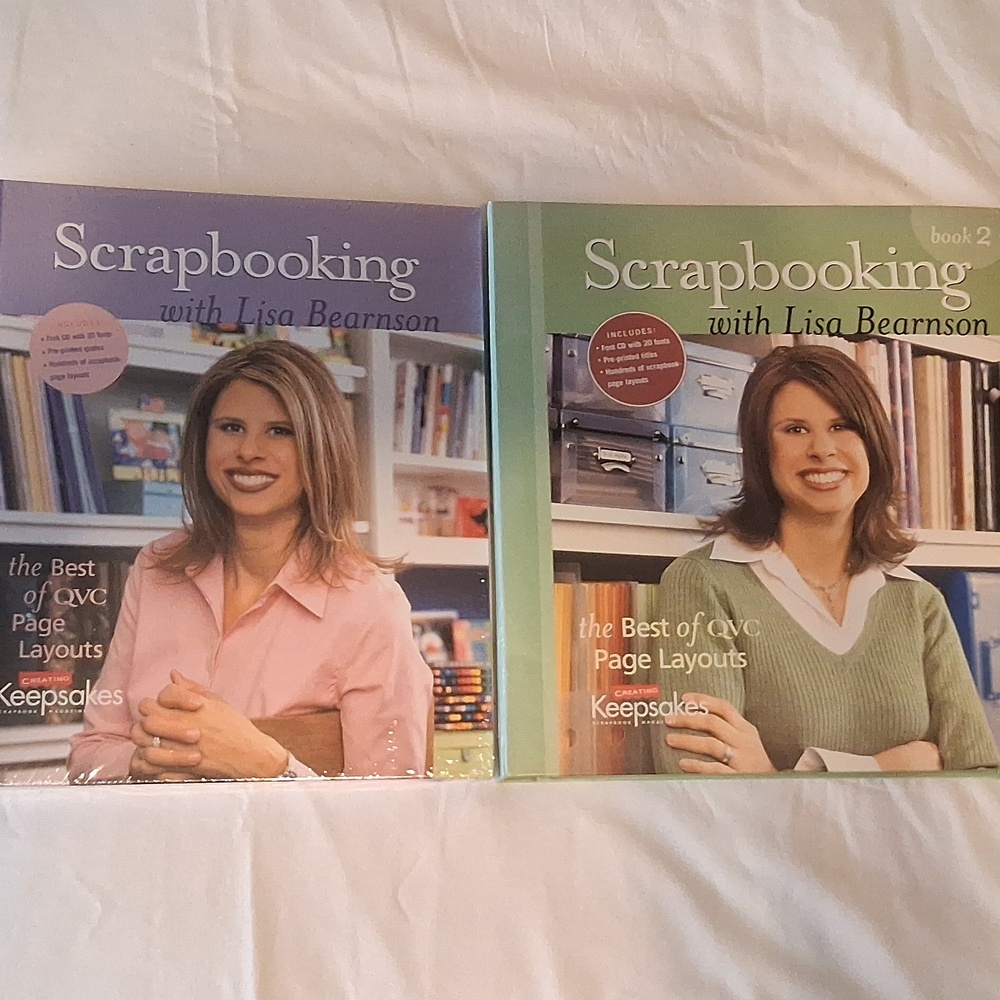 Scrapbooking With Lisa Bearnson Book 1 & Book 2